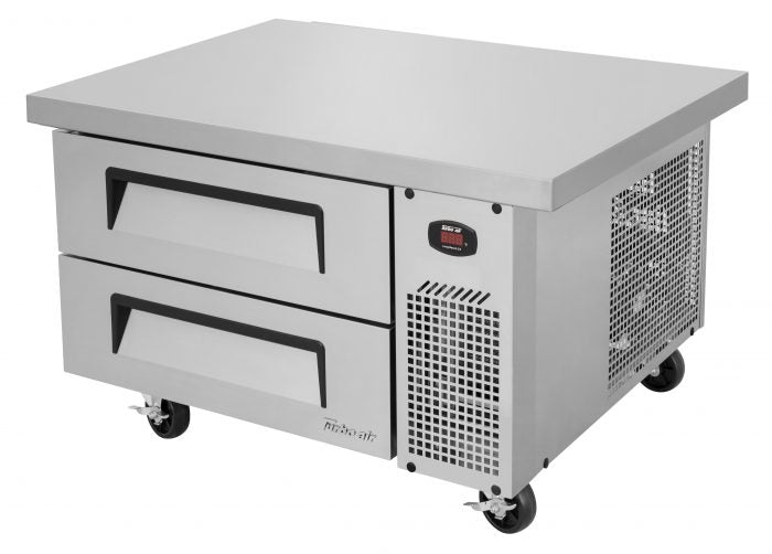 Turbo Air TCBE-36SDR-E-N6 41 5/8" Super Deluxe Chef Base w/ (2) Drawers - 115v - Donut-Supplies.Com