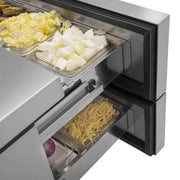 Turbo Air TCBE-72SDR-E-N 78" Super Deluxe Chef Base w/ 4 Drawers - 115v - Donut-Equipment.com