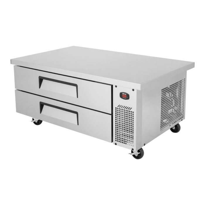 Turbo Air TCBE-52SDR-N 52 1/4" Super Deluxe Chef Base w/ (2) Drawers - 115v - Donut-Equipment.com