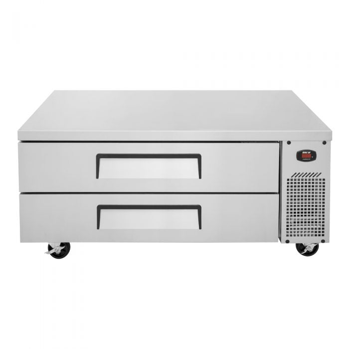 Turbo Air TCBE-52SDR-N 52 1/4" Super Deluxe Chef Base w/ (2) Drawers - 115v - Donut-Equipment.com
