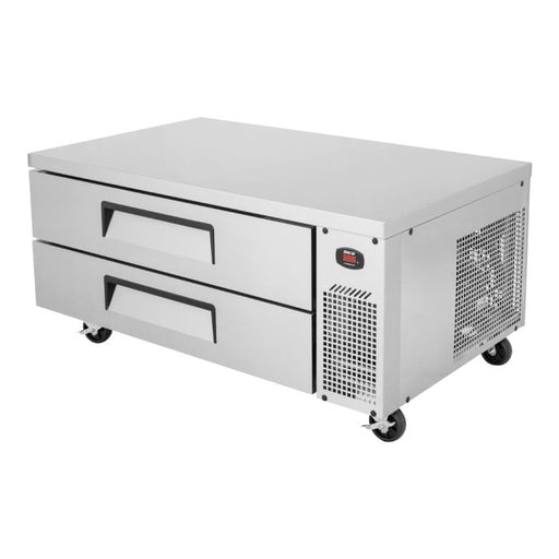 Turbo Air TCBE-52SDR-N 52 1/4" Super Deluxe Chef Base w/ (2) Drawers - 115v - Donut-Supplies.Com