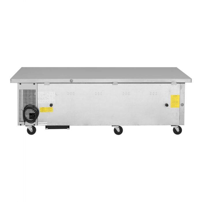 Turbo Air TCBE-72SDR-E-N 78" Super Deluxe Chef Base w/ 4 Drawers - 115v - Donut-Supplies.Com