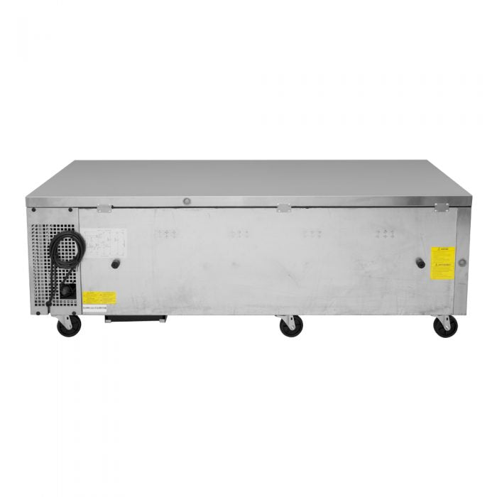 Turbo Air TCBE-72SDR-N 72" Super Deluxe Chef Base w/ (4) Drawers - 115v - Donut-Supplies.Com
