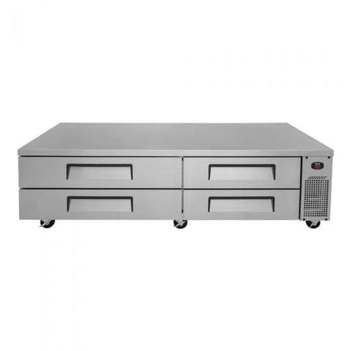 Turbo Air TCBE-82SDR-N 83 5/8" Super Deluxe Chef Base w/ (4) Drawers - 115v - Donut-Supplies.Com