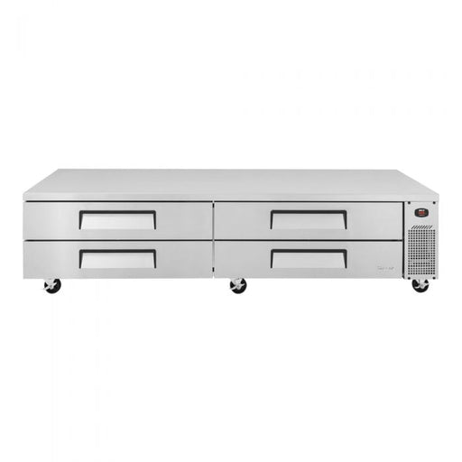 Turbo Air TCBE-96SDR-N 96 3/8" Super Deluxe Chef Base w/ (4) Drawers - 115v - Donut-Supplies.Com