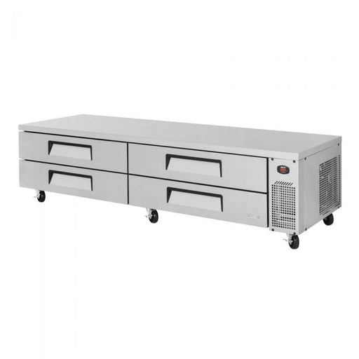 Turbo Air TCBE-96SDR-N 96 3/8" Super Deluxe Chef Base w/ (4) Drawers - 115v - Donut-Supplies.Com