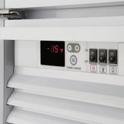 Turbo Air TGF-35SD-N 39 1/2" White Super Deluxe Two Section Display Freezer – (2) Swing Doors, LED Lighting, 115v - Donut-Equipment.com