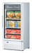 Turbo Air TGF-10SD-N 25 3/4" White Super Deluxe Countertop Display Freezer – (1) Swing Door, LED Interior Lighting, 115v - Donut-Supplies.Com