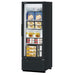 Turbo Air TGF-23SDHB-N 27" Black Super Deluxe One Section Glass Door Display Freezer – Hinged Door, LED Lighting, 115v - Donut-Supplies.Com