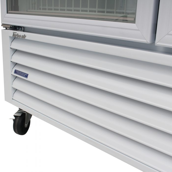 Turbo Air TGIM-49W-N 54" Indoor Ice Merchandiser w/ Bottom Mount Compressor - Glass Door, 115v - Donut-Equipment.com