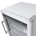Turbo Air TGM-5SDB-N6 25" Black Super Deluxe Countertop Refrigerator w/ Glass Swing Door – Front Access, LED Lighting, 115v - Donut-Supplies.Com