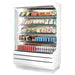 Turbo Air TOM-50W-N 51" Vertical Open Air Cooler w/ (5) Levels – White Exterior, 115v - Donut-Supplies.Com