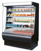 Turbo Air TOM-60DXB-N 60" Vertical Open Air Cooler w/ (5) Levels – Extra Deep, Black Exterior, 115v - Donut-Supplies.Com