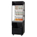 Turbo Air TOM20-60N-B 19 5/8" Black Vertical Open Air Cooler – 3 Levels, 115v - Donut-Supplies.Com