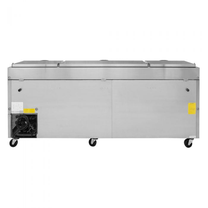 Turbo Air TPR-93SD-D4-N 93" Pizza Prep Table with1 Door and 4 Drawers - Donut-Equipment.com