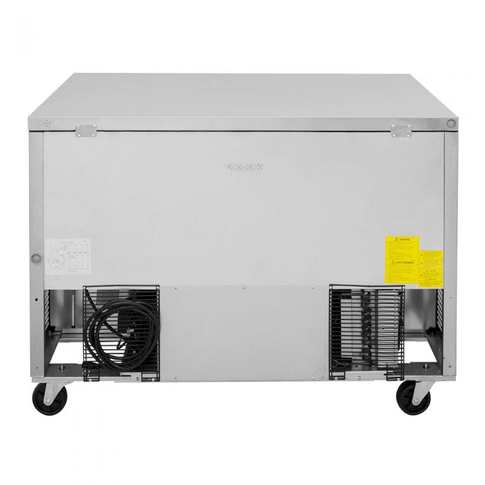 Turbo Air TUR-48SD-D4-N 48 1/4" W Undercounter Refrigerator w/ 2 Sections & 4 Drawers - Donut-Supplies.Com