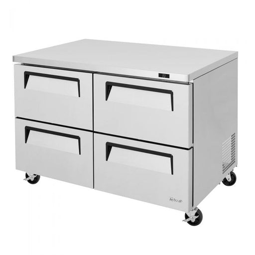Turbo Air TUR-48SD-D4-N 48 1/4" W Undercounter Refrigerator w/ 2 Sections & 4 Drawers - Donut-Supplies.Com