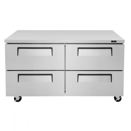 Turbo Air TUR-60SD-D4-N 60 1/4" W Undercounter Refrigerator w/ 2 Sections & 4 Drawers - Donut-Supplies.Com