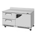 Turbo Air TWR-28SD-FB-N 27 1/2" Super Deluxe Worktop Refrigerator w/ (1) Section, 1 Solid Door, Front Breathing - Donut-Supplies.Com
