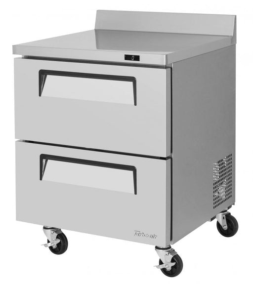 Turbo Air TWF-28SD-D2-N 27 1/2" Super Deluxe Worktop Freezer w/ (1) Section, 2 Drawers - Donut-Supplies.Com