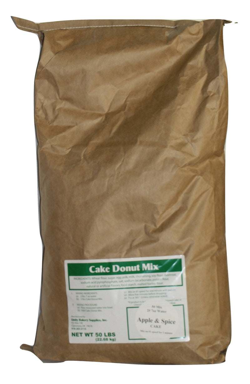 Apple Cider Cake Donut Mix 50# - Donut-Supplies.Com