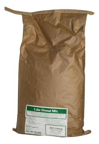 Bulk Buttermilk Cake Donut Mix 40 x 50#  bags (2,000 lbs) - Donut-Supplies.Com
