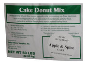 Sweet Apple Cider Donut Mix Free Sample- 5 pounds free you only pay shipping & handling - Donut-Supplies.Com