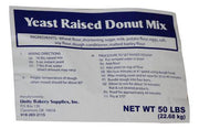 Blue label Raised donut mix free sample - 5 pounds free, you only pay for shipping & handling - Donut-Supplies.Com
