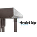 BK Resources 36" x 24" 18 Gauge Stainless Steel Work Table with Undershelf & 1.5" Riser – Prep Table - Donut-Equipment.com