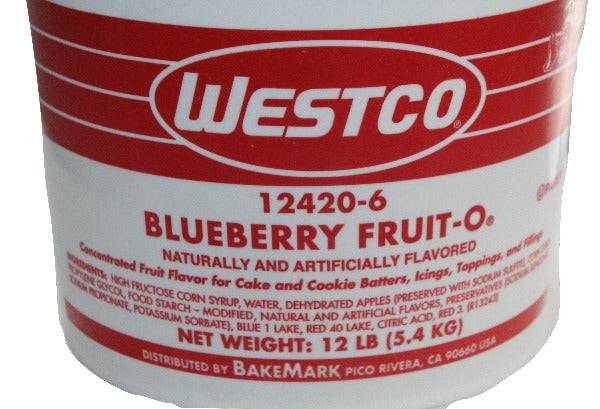 Westco Blueberry Fruit-o Icing Fruit 12 # - Donut-Supplies.Com