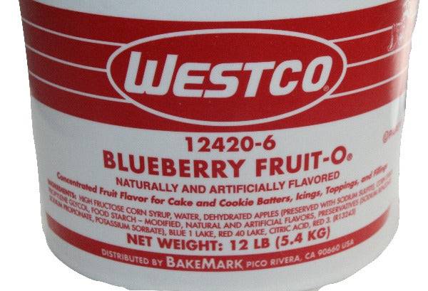 Westco Blueberry Fruit-o Icing Fruit 12 #