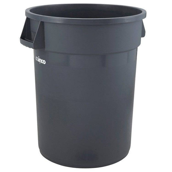 Winco PTC-44G Trash Can, 44 Gal, Gray