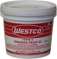 Thumbnail for Westco Orange Fruit-O Concentrate Icing Fruit 12#