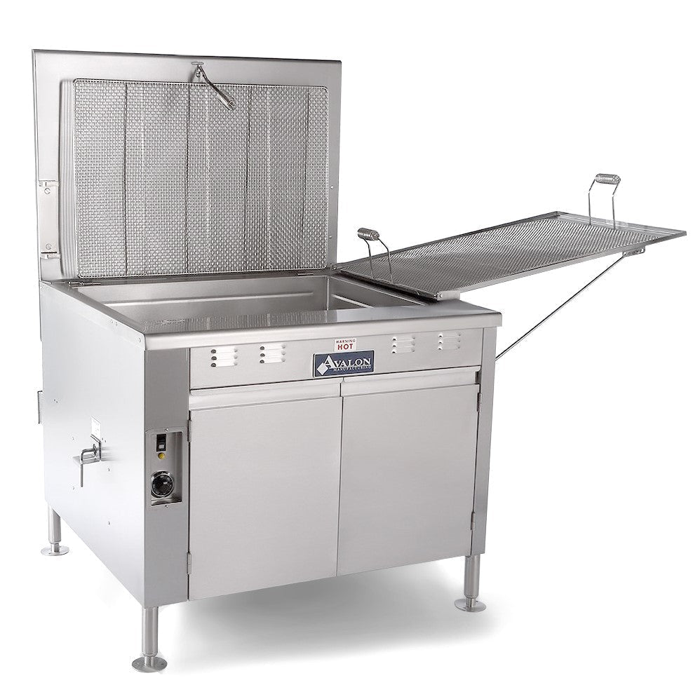Avalon ADF34-G-BA (Propane) GAS FRYER / ELECTRONIC IGNITION (24" X 34") Right Side Drain Board With Submerge Screen