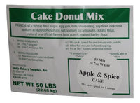 Thumbnail for Apple and Spice Cake Donut Mix Free Sample- 5 pounds free you pay $19.35 shipping & handling.