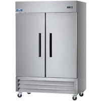 Thumbnail for Arctic Air AR49 Two Section Solid Door Reach-in Refrigerator