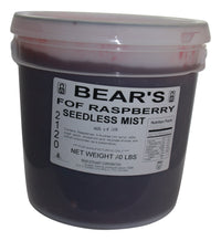 Thumbnail for Bear Stewart Red Raspberry Seedless Mist Filling- 20 Pound Pail