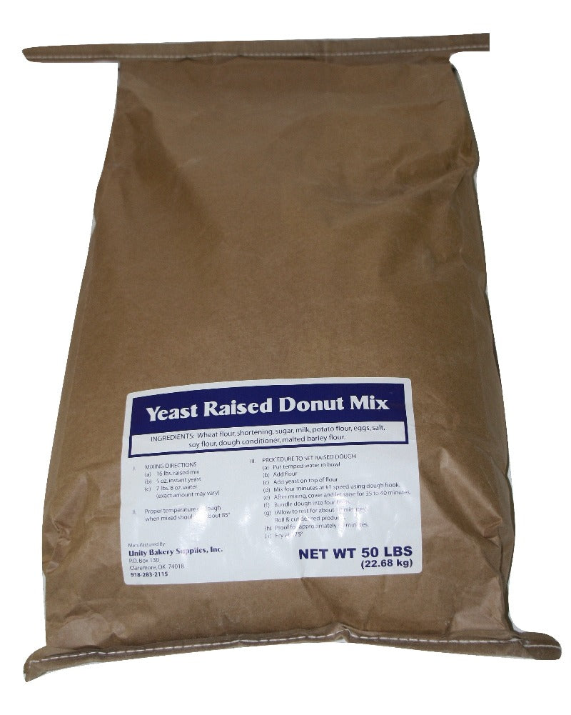 Bakers Table Raised Donut Mix 50# - For orders over 200 pounds
