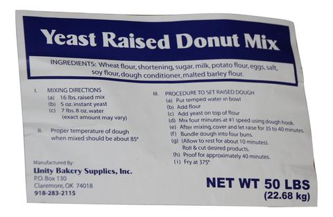 Blue label Raised donut mix free sample - 5 pounds free, you only pay for shipping & handling