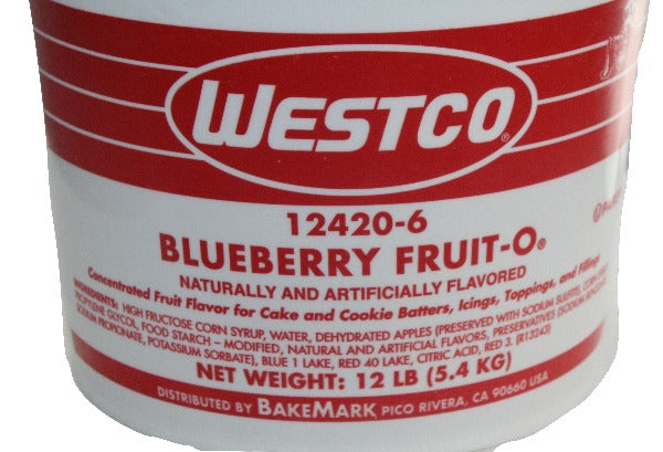 Westco Blueberry Fruit-o Icing Fruit 12 #