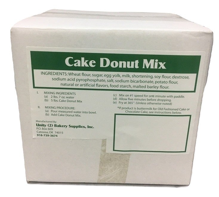 Vanilla Cake Donut Mix-35# Gross Weight for Parcel Service Orders