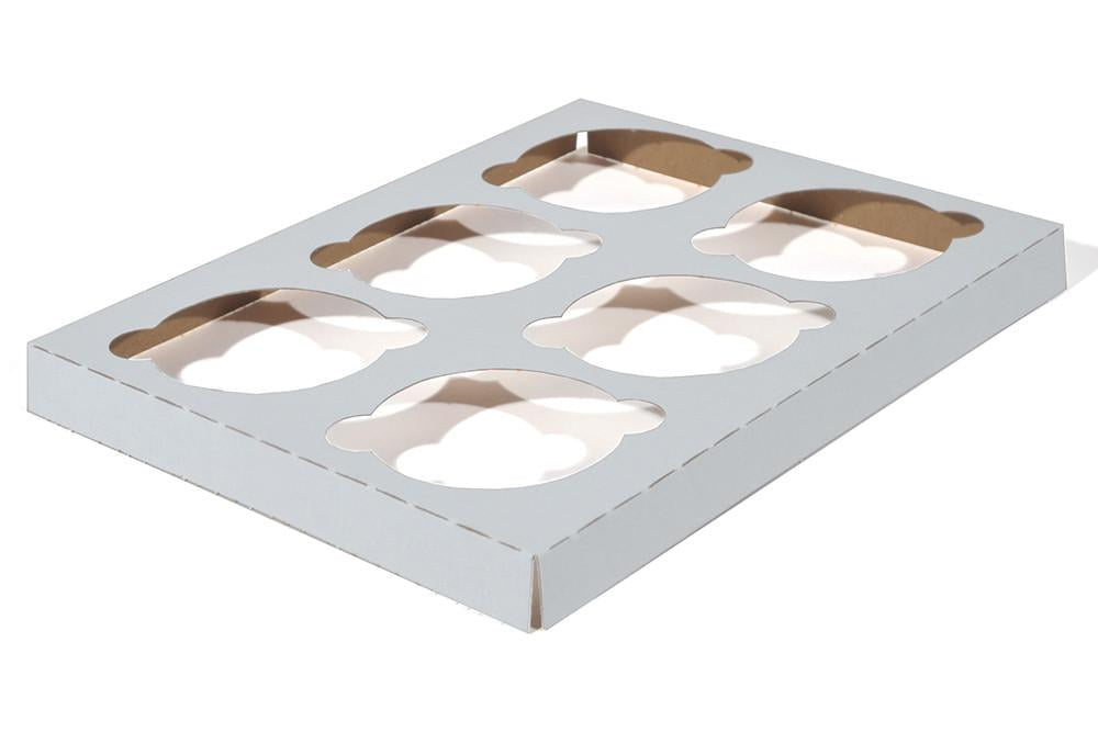 Southern Champion Tray- 6 Count Cupcake box insert (1010) for 1209 box 200 count