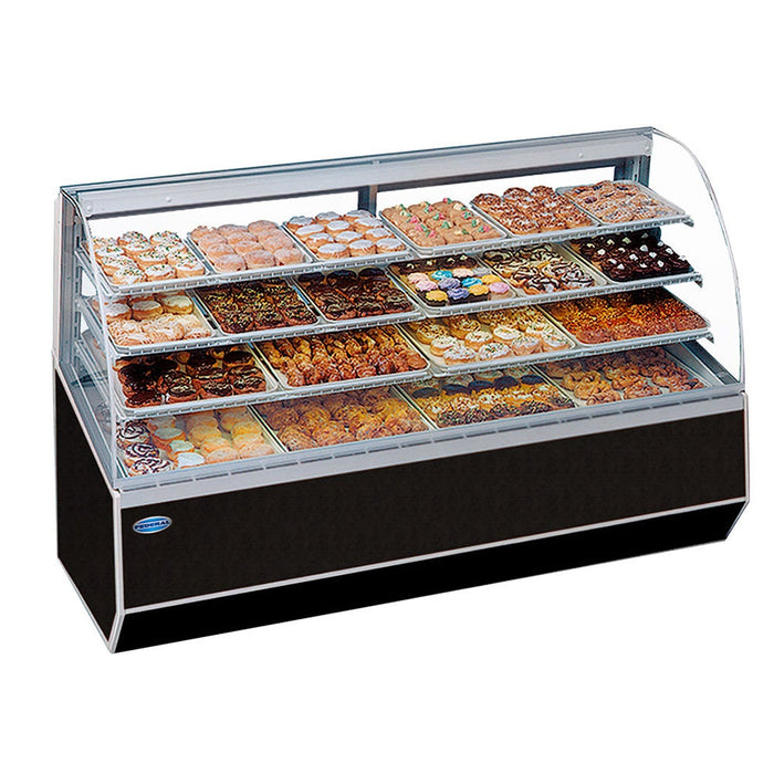 Black Exterior Color Federal SN-59 Non-Refrigerated Dry Case 59" x 37.75" x 48"