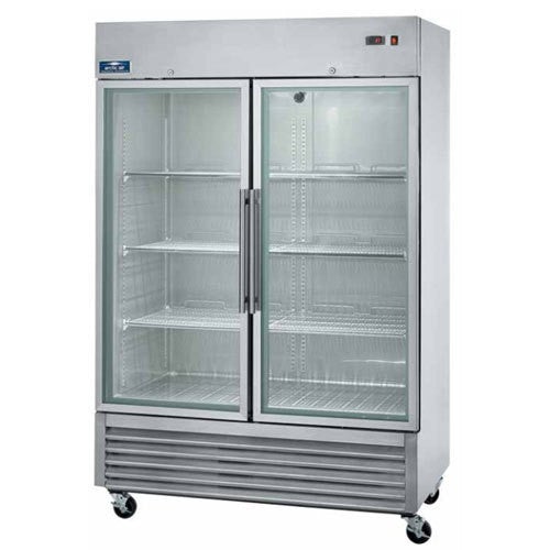 Arctic Air AGR49 54" Two Section Glass Door Reach-In Refrigerator
