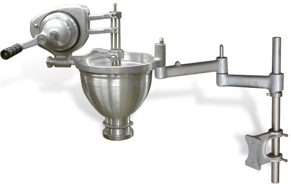 616B Cut-N-Fry for Loukoumades- Includes Depositor, Plunger, Cylinder, Mount, Submerger, 2 screens with handles and Fryer