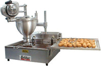 Thumbnail for 616B Cut-N-Fry for Loukoumades- Includes Depositor, Plunger, Cylinder, Mount, Submerger, 2 screens with handles and Fryer